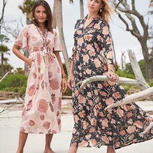 Floral maxi dress